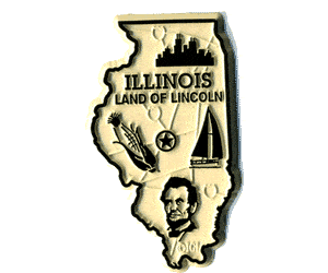 Illinois state magnet